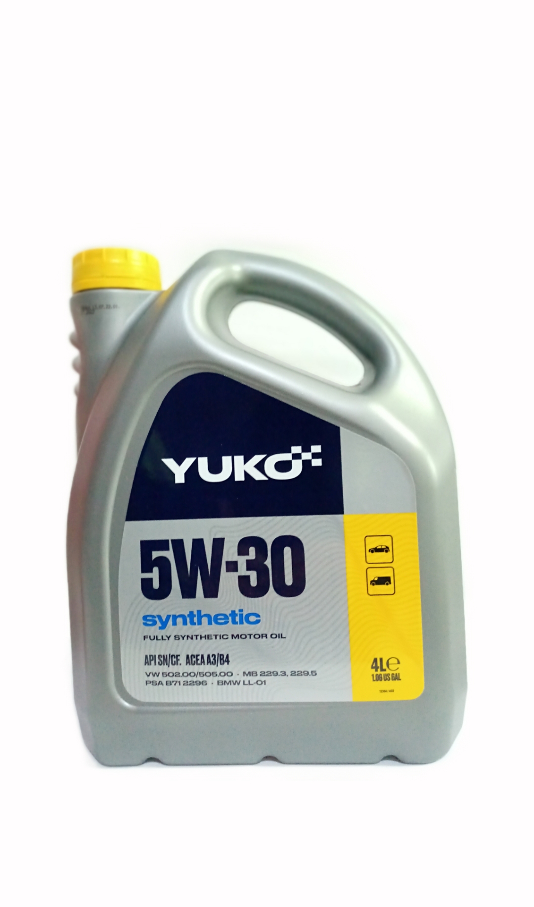 Моторное масло Yuko Synthetic 5W30 4Л №4820070244779