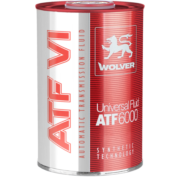 Масло трансмиссионное WOLVER SUPER FLUID  ATF 6000 масла для АКПП 1Л №42603609945182