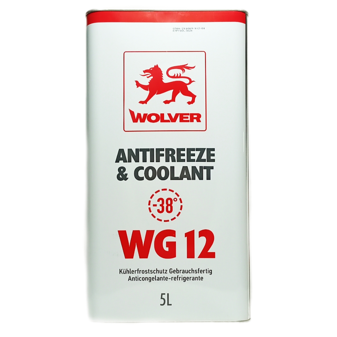 Антифриз Wolver Antifreeze&Coolant WG12 5Л Красный №4260360943430.